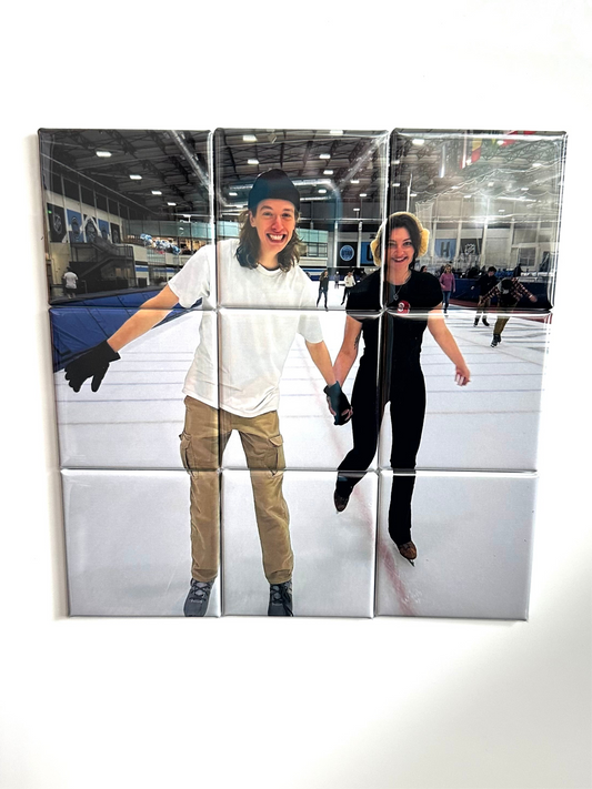 Custom Puzzle Photo Magnet