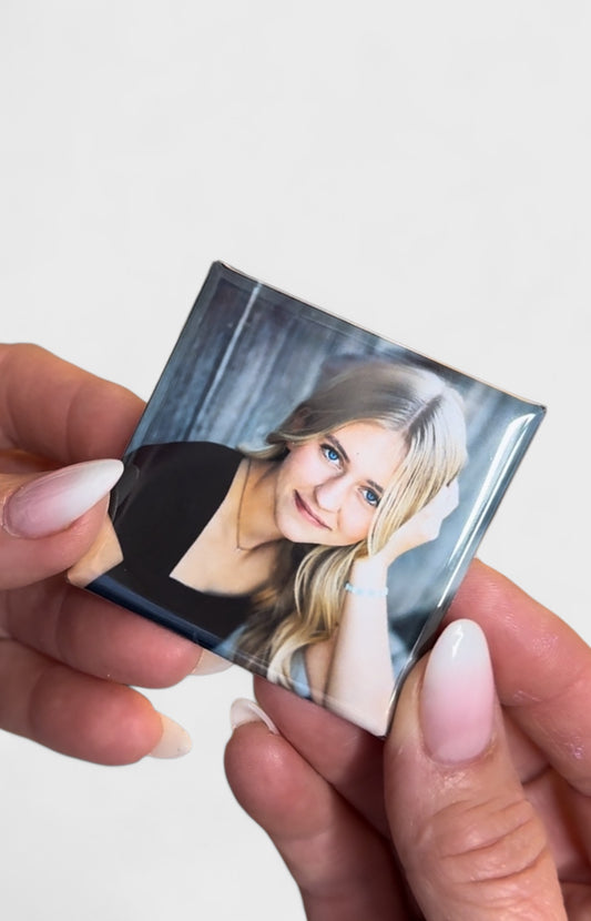 Custom Photo Magnets- Square 2"x 2"