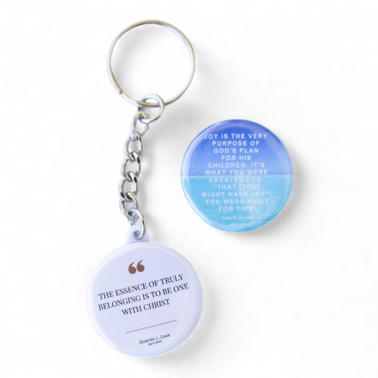 Custom Photo Keychain-1.25" Round