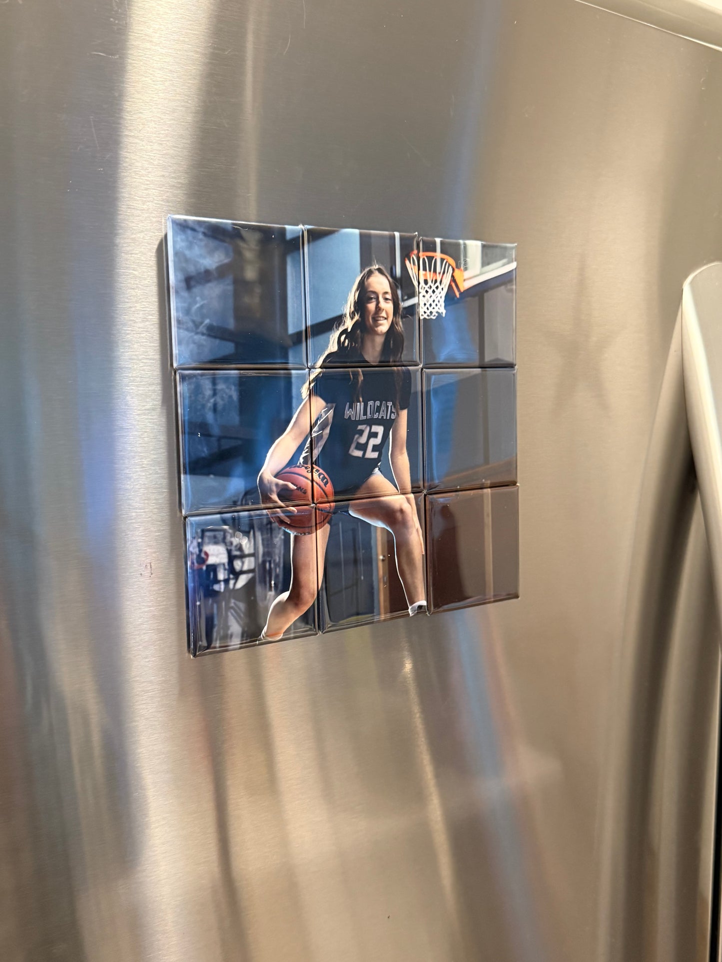 Custom Puzzle Photo Magnet