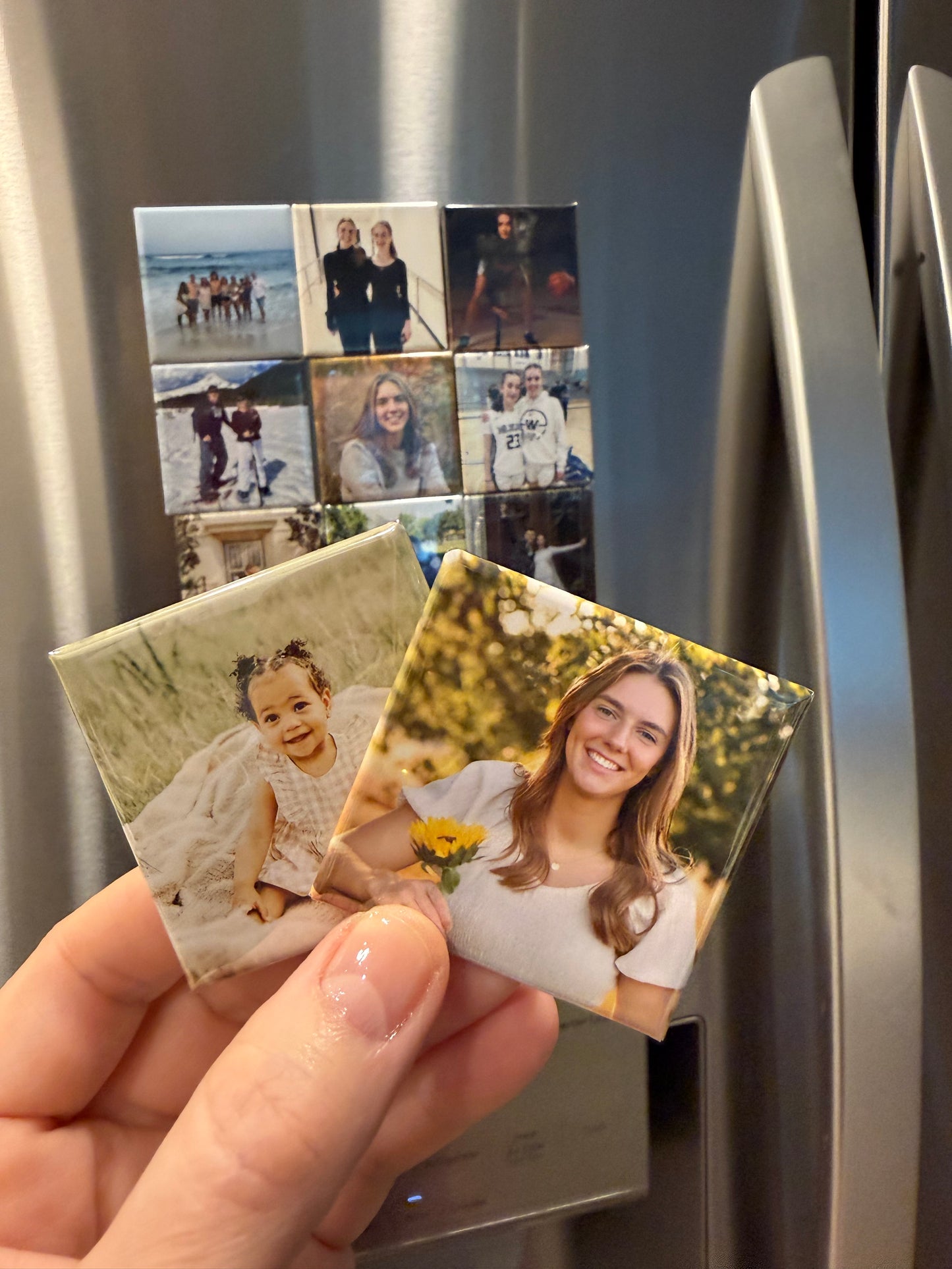 Custom Photo Magnets- Square 2"x 2"