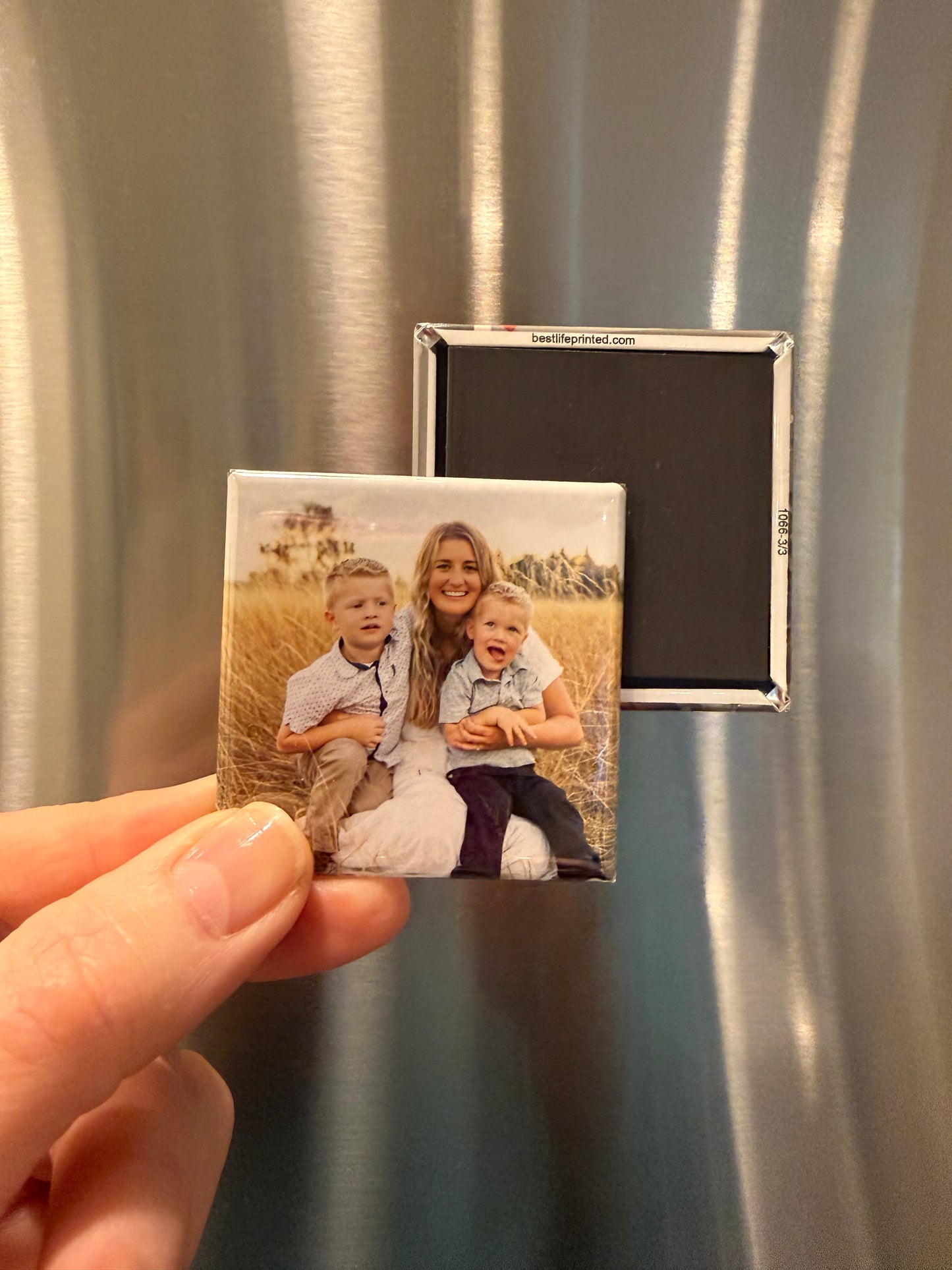 Custom Photo Magnets- Square 2"x 2"