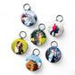 2.25" Round Key Chain