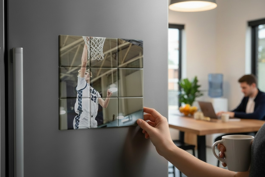 Custom Puzzle Photo Magnet